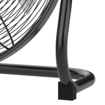 VENTILADOR TURBO A BATERIA PEABODY 16"