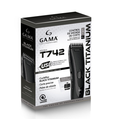 CORTADORA DE PELO GAMA TITANIUM CORTADORA DE PELO GAMA TITANIUM