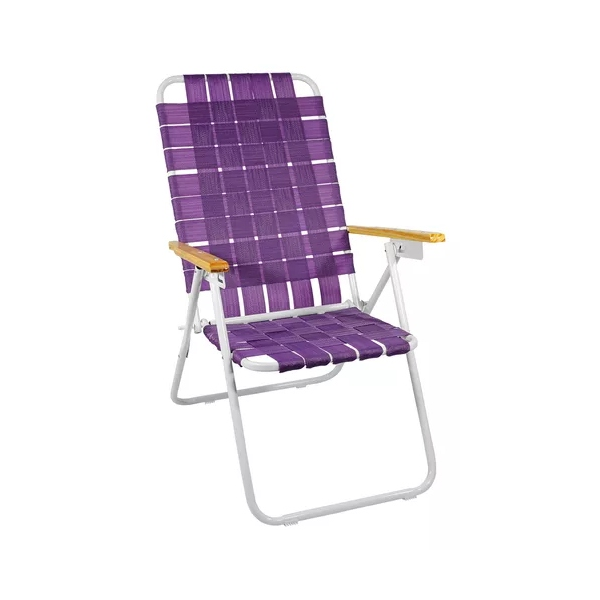 SILLON LAURY ALTO CINTA APOYABRAZOS DE MADERA
