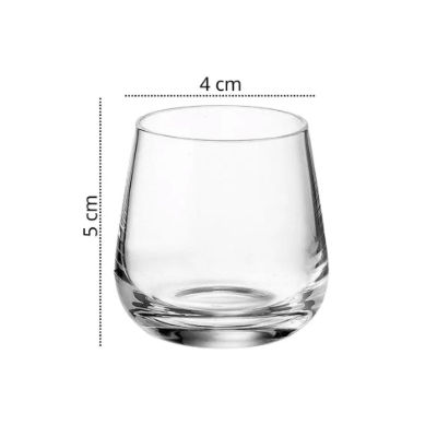 SET X6 VASOS 50ML CRISTAL SET X6 VASOS 50ML CRISTAL