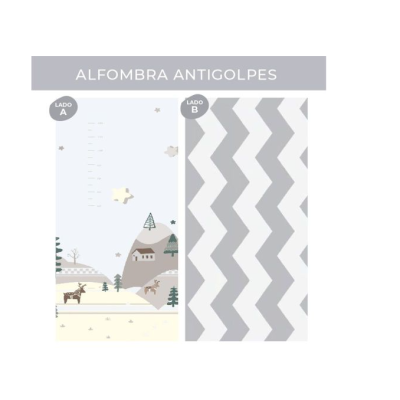 ALFOMBRA INFANTIL ANTIGOLPES RAINBOW
