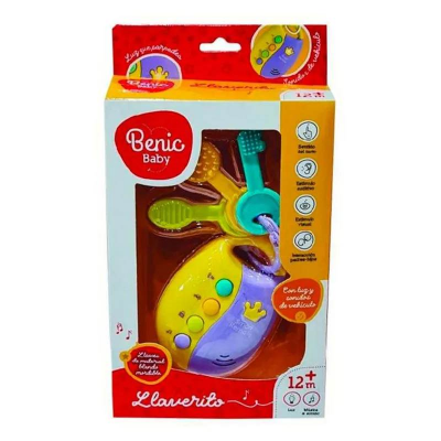 MORDILLO LLAVES CON LUZ Y MUSICA