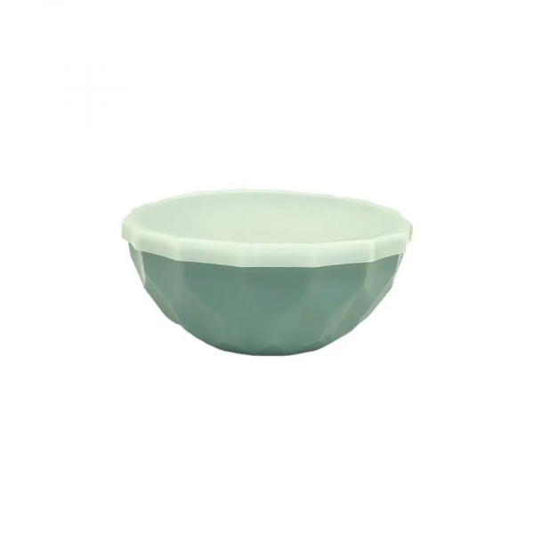 BOWL GRANDE CON TAPA AZUL