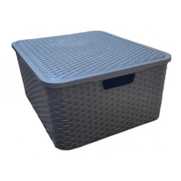 ORGANIZADOR SIMIL MIMBRE 43 CM