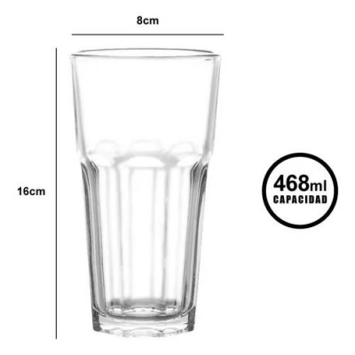 VASO ALTO LISBOA 468CC VASO ALTO LISBOA 468CC