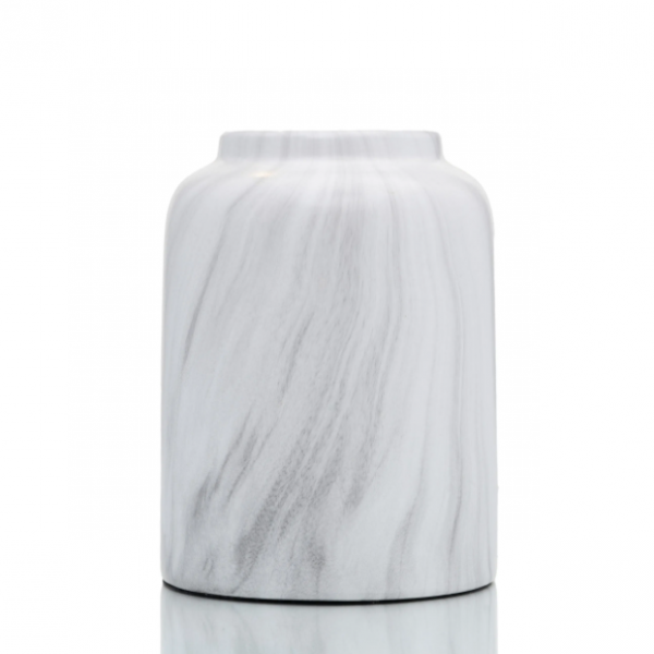 FLORERO CERAMICA SIMIL MARMOL