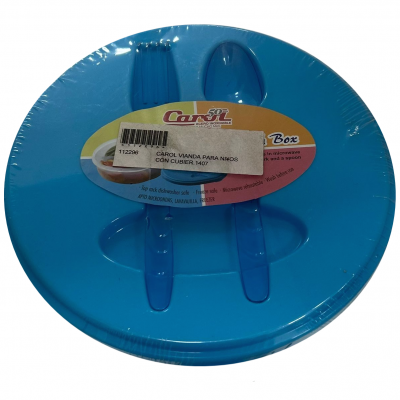VIANDA PARA NIÑOS CON CUBIERTOS CAROL