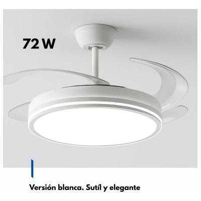 VENTILADOR DE TECHO RETRACTIL 72W VENTILADOR DE TECHO RETRACTIL 72W