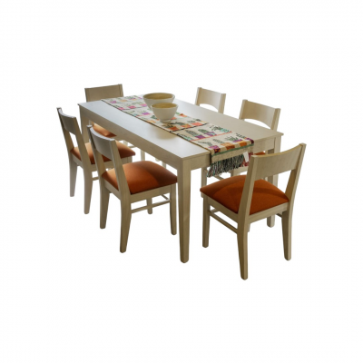 JUEGO COMEDOR MOBILIA GIOVA 1,80 FRESNO