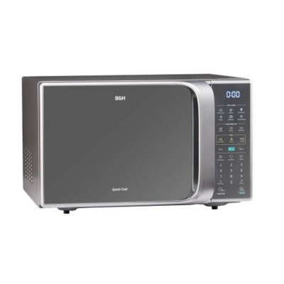 MICROONDAS BGH 23L DIGITAL SILVER