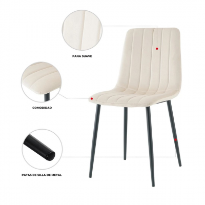 SILLA AVELINO JACKSON BLANCA