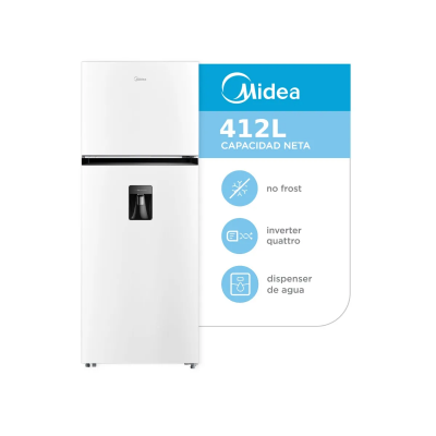HELADERA MIDEA 412LTS NO FROST