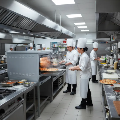 HORNO PIZZERO MILAN 12 MOLDES TAESCA