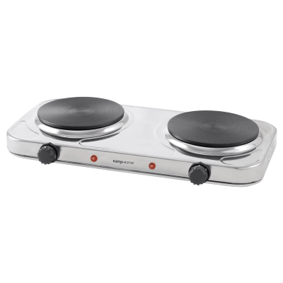 ANAFE ELECTRICO DOBLE KANJI SILVER