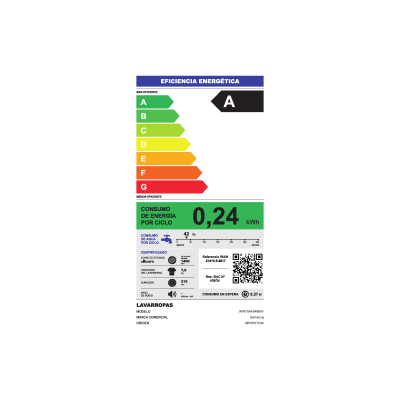 LAVARROPAS SAMSUNG 7KG BLANCO