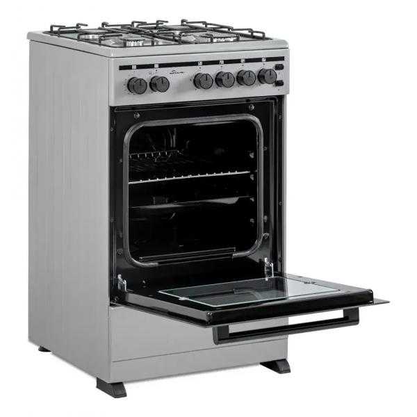 COCINA SIAM MULTIGAS ESSENTIAL 50CM PLATA