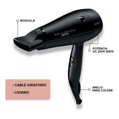 SECADOR DE PELO BELLISIMA SECADOR DE PELO BELLISIMA