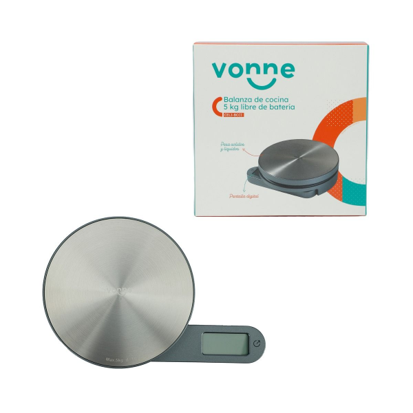 BALANZA DE COCINA VONNE HASTA 5KG
