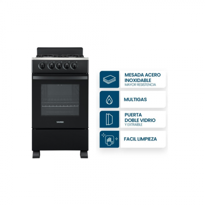 COCINA SANSEI MULTIGAS ESSENTIAL 50CM