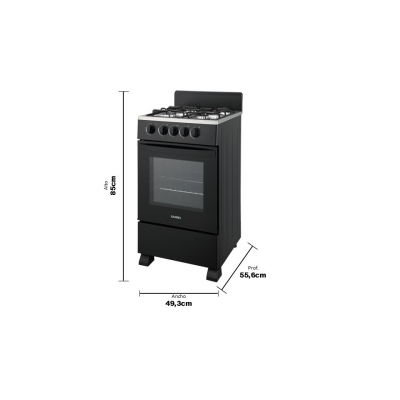 COCINA SANSEI MULTIGAS ESSENTIAL 50CM