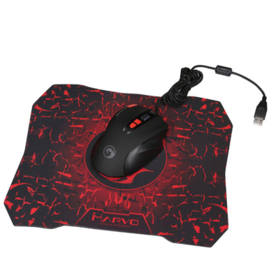 COMBO MOUSE + PAD MARVO G928 + G1LED