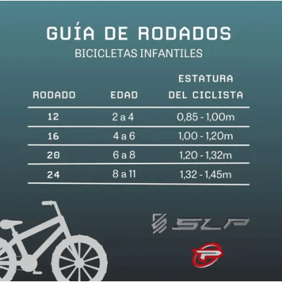 BICICLETA SLP MTB 5 PRO R24 T13 VARON
