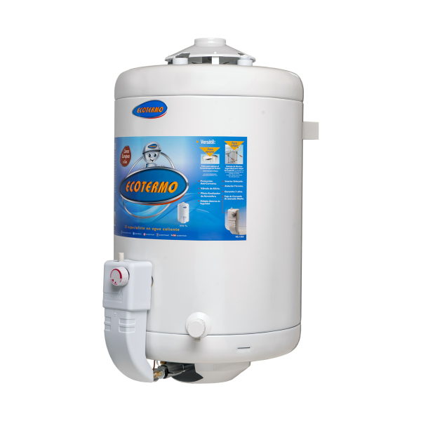 TERMOTANQUE ECOTERMO 51L CARGA SUPERIOR GN