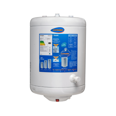 TERMOTANQUE ECOTERMO 53L ELECTRICO CARGA SUPERIOR